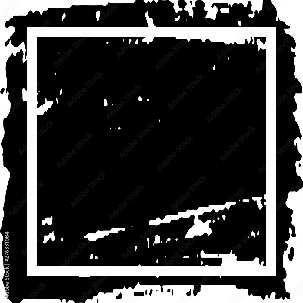 Grunge background with space under the text. Ink stain in the form of a Board with a frame. Template for icons, labels.