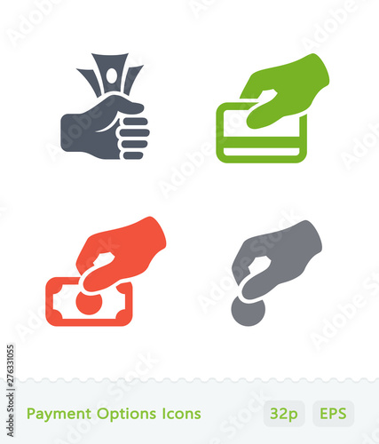 Payment Options - Sticker Icons