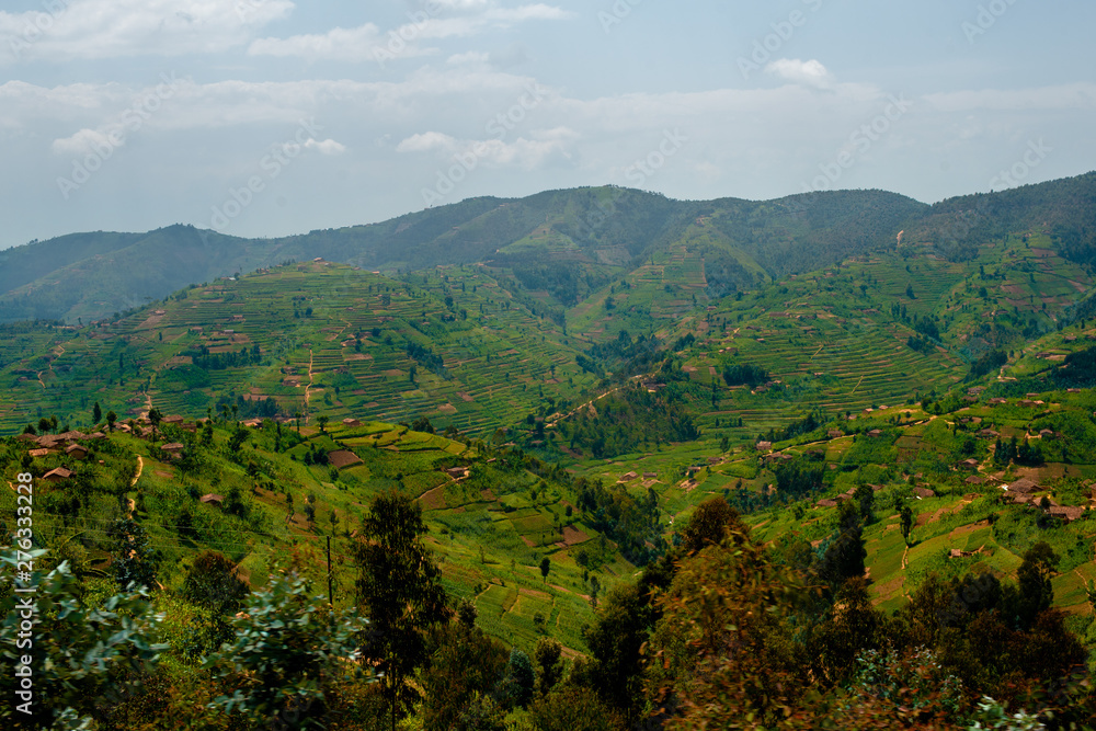 Obraz premium ルワンダの眺め