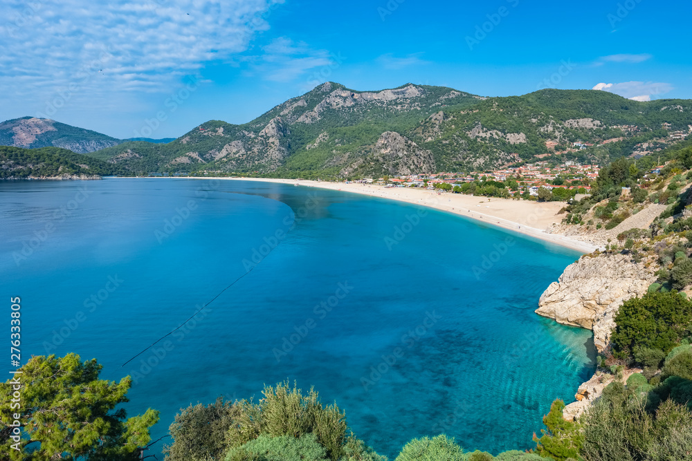 Blue Lagoon beach in Oludeniz, Turkey