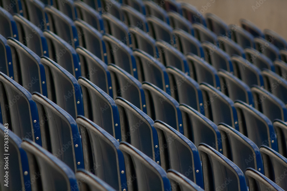 Naklejka premium Sitze im Fußball-Stadion 