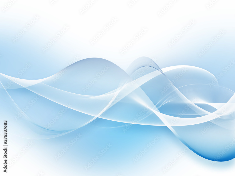 Fototapeta premium Abstract Business Soft Wave Template Brochure Flyer Background 
