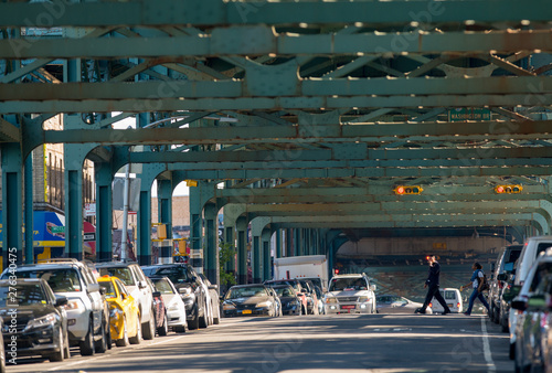 Schilderij op canvas Scene from The Bronx NY