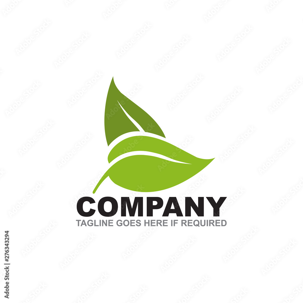 Leaf icon logo design inspiration vector template Leaf icon logo design inspiration vector template