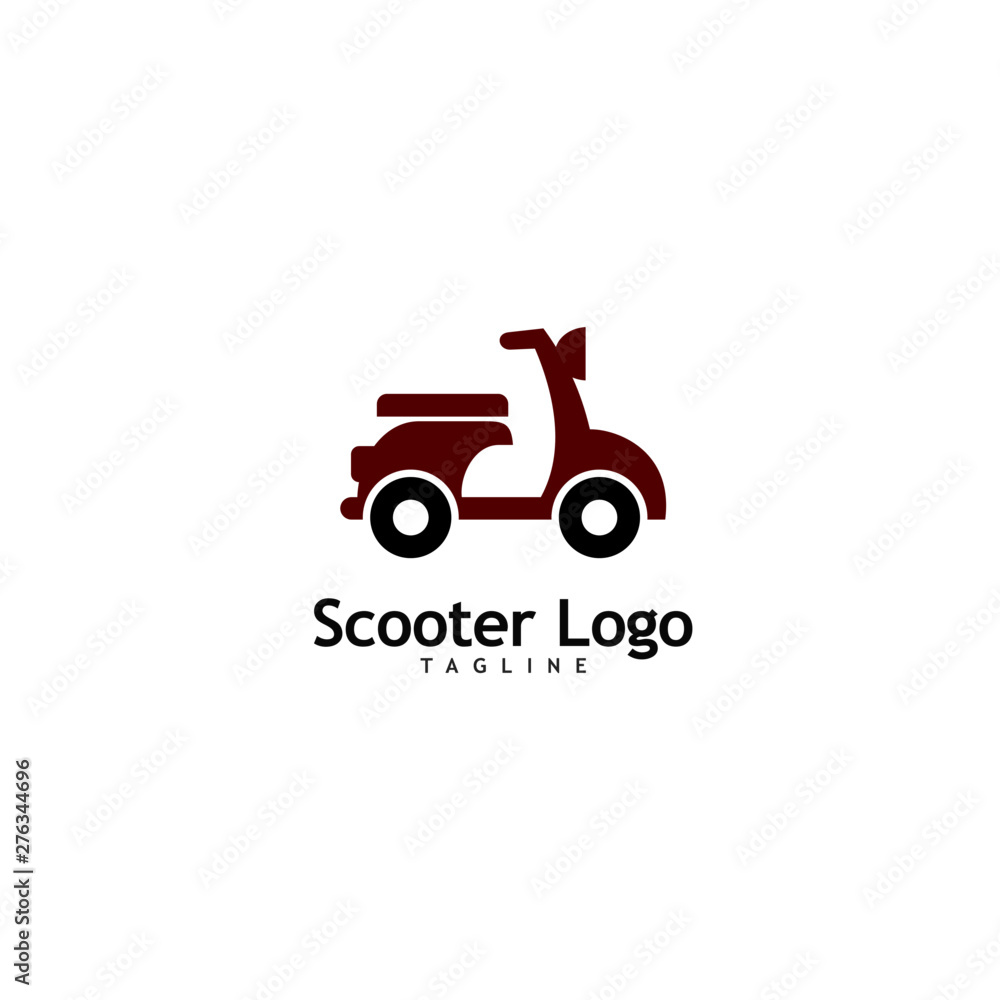 Scooter Logo Template