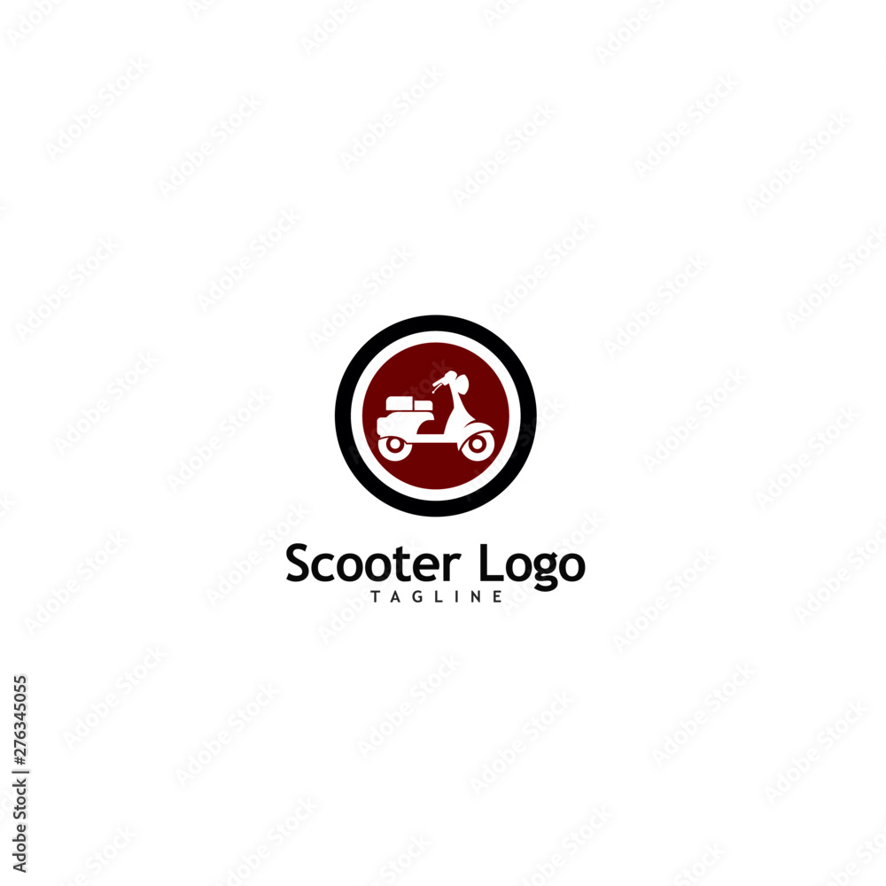 Scooter Logo Template