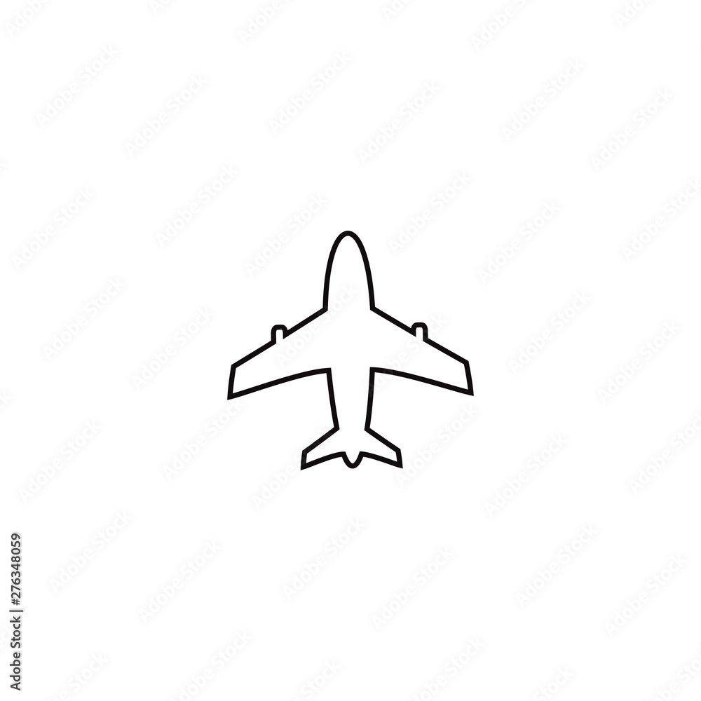 Airplane icon vector design Logo Template Airplane icon vector design Logo Template