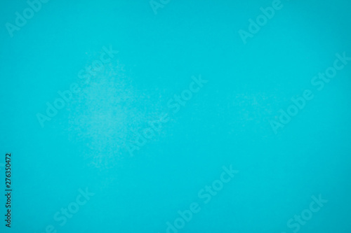 Papier peint A little mottled bright blue turquoise paper plain and solid for minimal object background