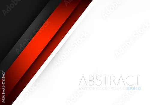 Red vector red background with ribbon