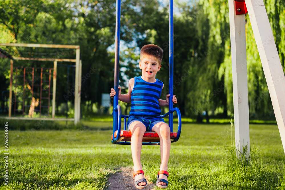 little girl on swing little girl on swing
