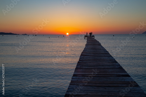 Fototapeta Naklejka Na Ścianę i Meble -  Sunrise at the beacht, Mallorca 3
