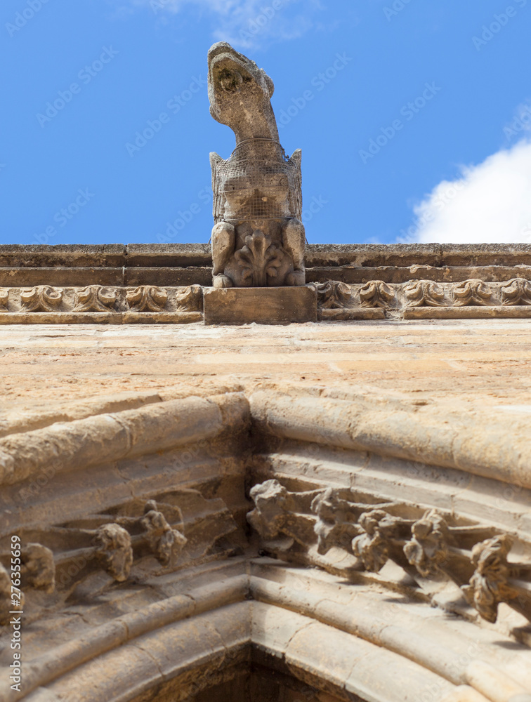 Leon Cathedral gargoyle, Spain