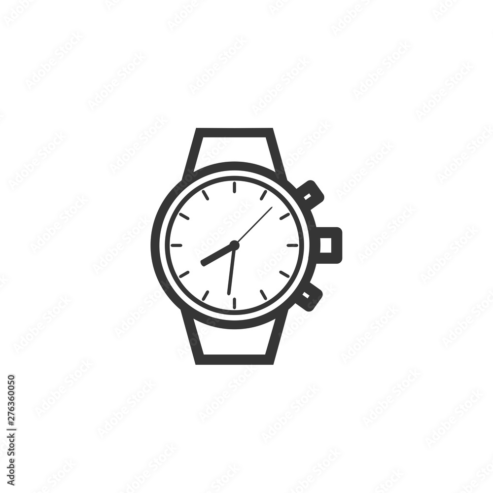 Wristwatch icon symbol template black color editable. simple logo vector illustration for graphic and web design. Wristwatch icon symbol template black color editable. simple logo vector illustration for graphic and web design.