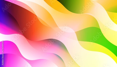 Abstract Background With Wave Gradient Shape. For Creative Templates, Cards, Color Covers Set. Vector Illustration with Color Gradient.