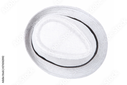 Fashion hat isolated on white background