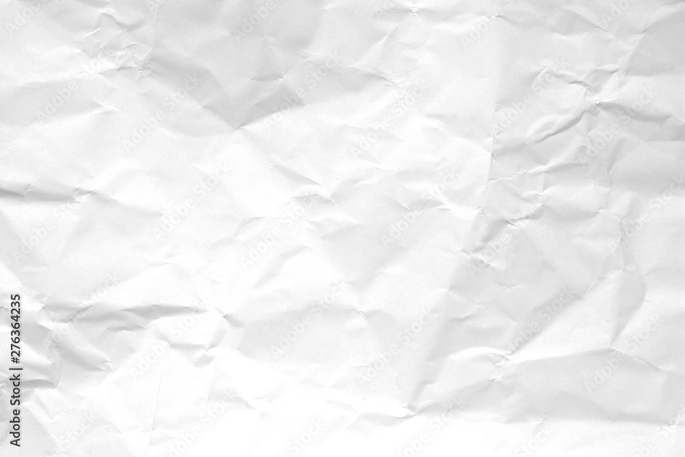 Clean white paper, wrinkled, abstract background. Clean white paper, wrinkled, abstract background.
