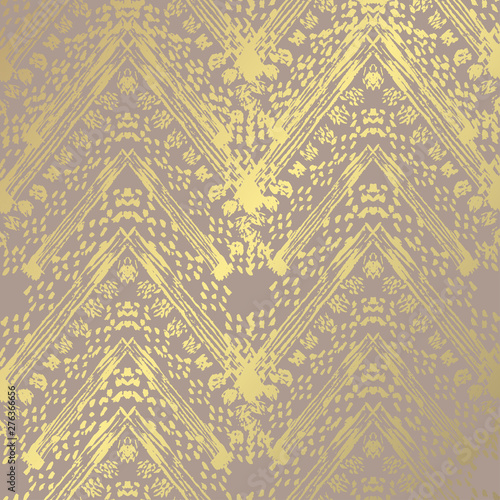 golden floral pattern