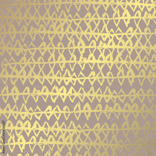 golden floral pattern