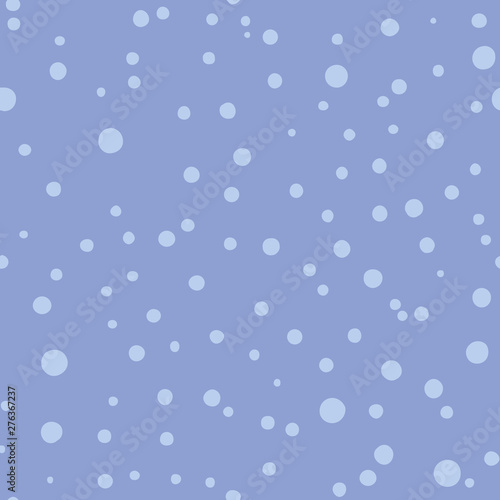 Polka dot pattern Lilac-blue color