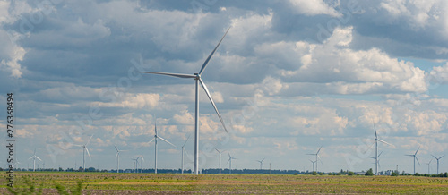 Wind generator engines in the country - travel photography