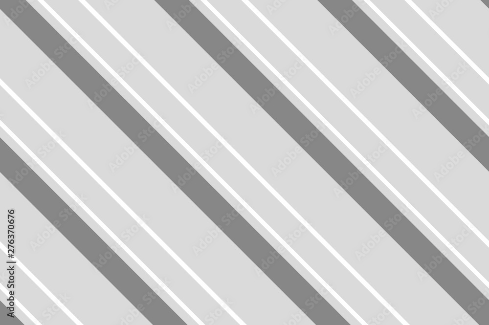 Obraz premium Seamless pattern. Grey Stripes on white background.