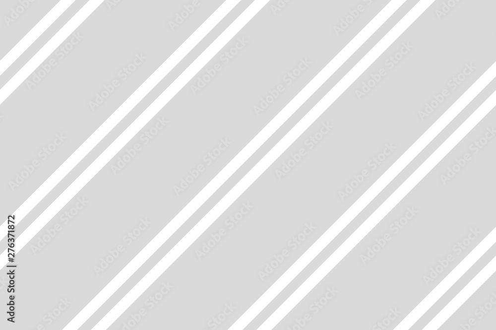 Obraz premium Seamless pattern. Grey Stripes on white background.
