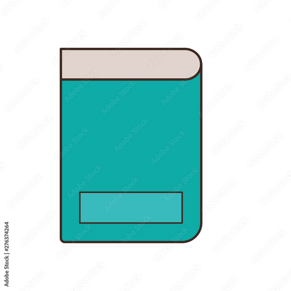 book of school with white background book of school with white background