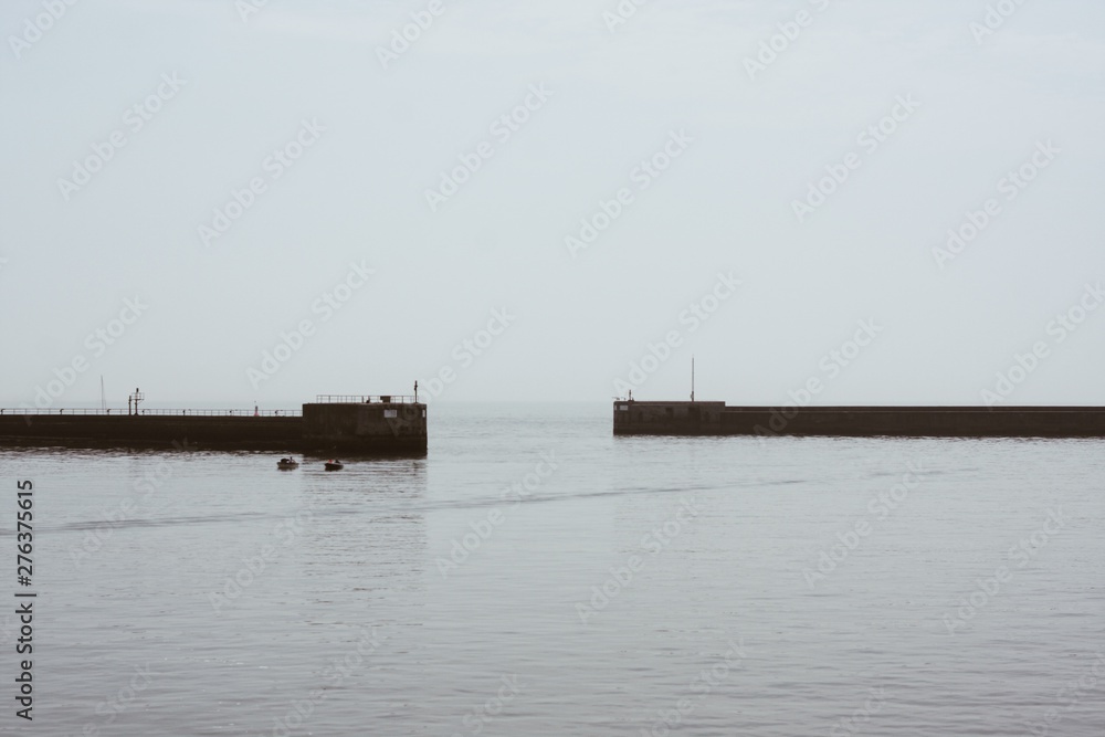 Sea view with gates