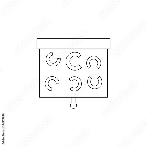 optometry illustration icon. optometry icons universal set for web and mobile