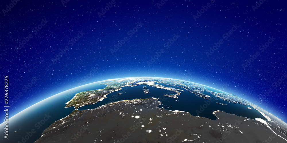 Obraz premium Europe from space