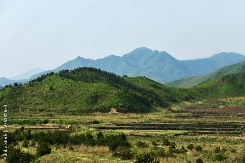 North Korea landscape