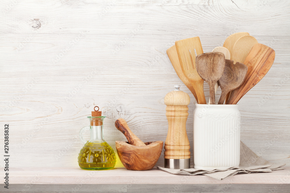Set of various kitchen utensils Set of various kitchen utensils