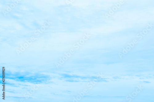 beautiful background of blue cloudy sky