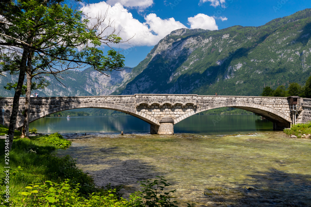 Lake Bohinj in Triglav national park, Slovenia Lake Bohinj in Triglav national park, Slovenia