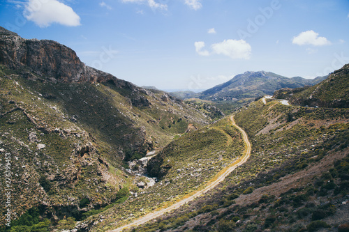 Montagnes deCrète en Grèce