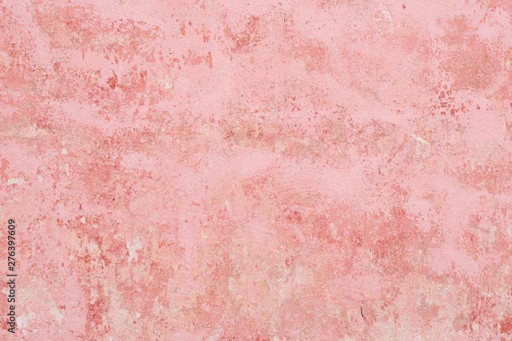 abstract grunge pastel pink wall background