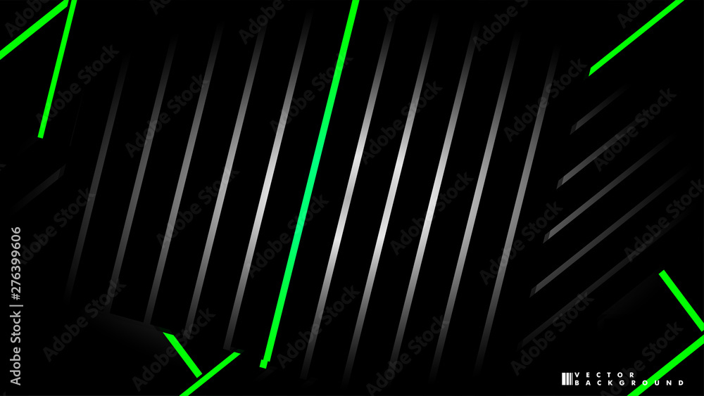 Fototapeta premium Abstract vector background. Geometric Lines - Creative and Inspiration Design