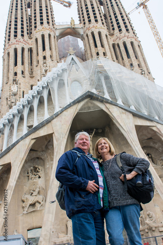 Happy senior couple traveling around Europe enjoying retirement lifestyle © SB Arts Media