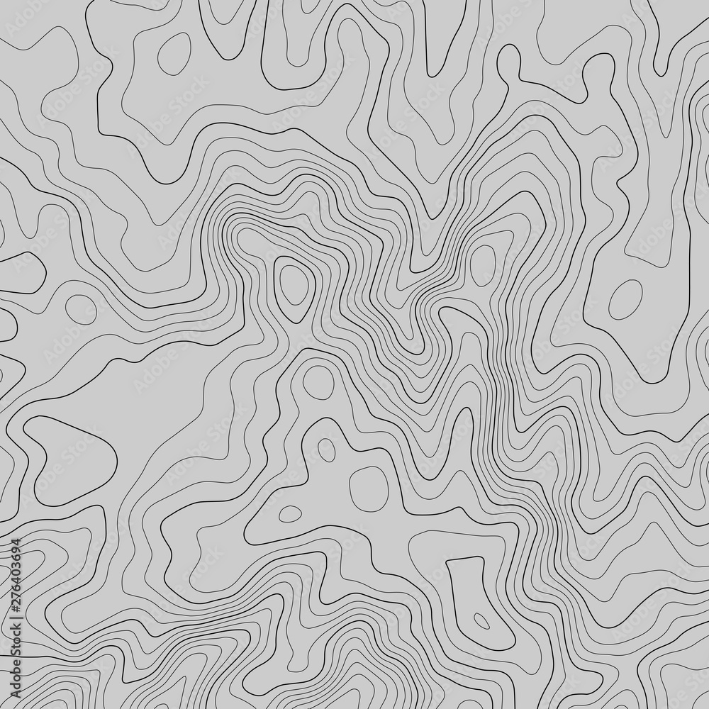 Topographic map lines background. Abstract vector illustration. Contour vector map. Topographic map lines background. Abstract vector illustration. Contour vector map.
