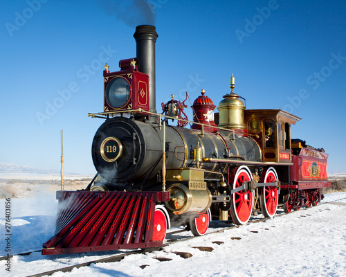 Billede på lærred 119 Steam Engine