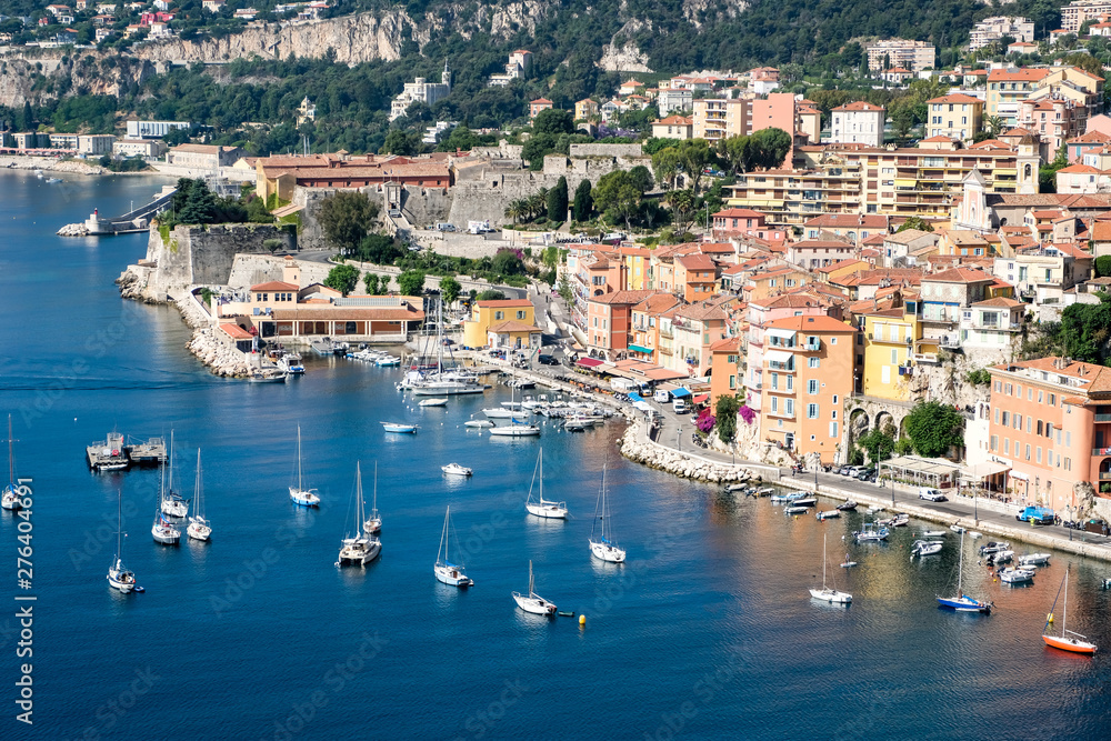 villefranche at the beautiful cote d azur, france, europe