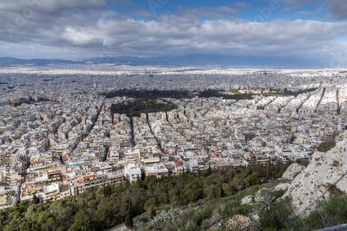Panorama of city of Athens from Lycabettus hill, Greece © Stoyan Haytov