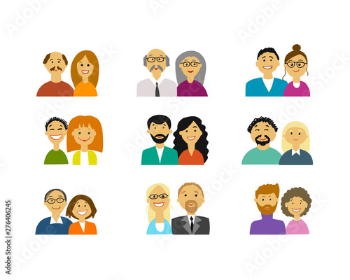Group of people, background for your design