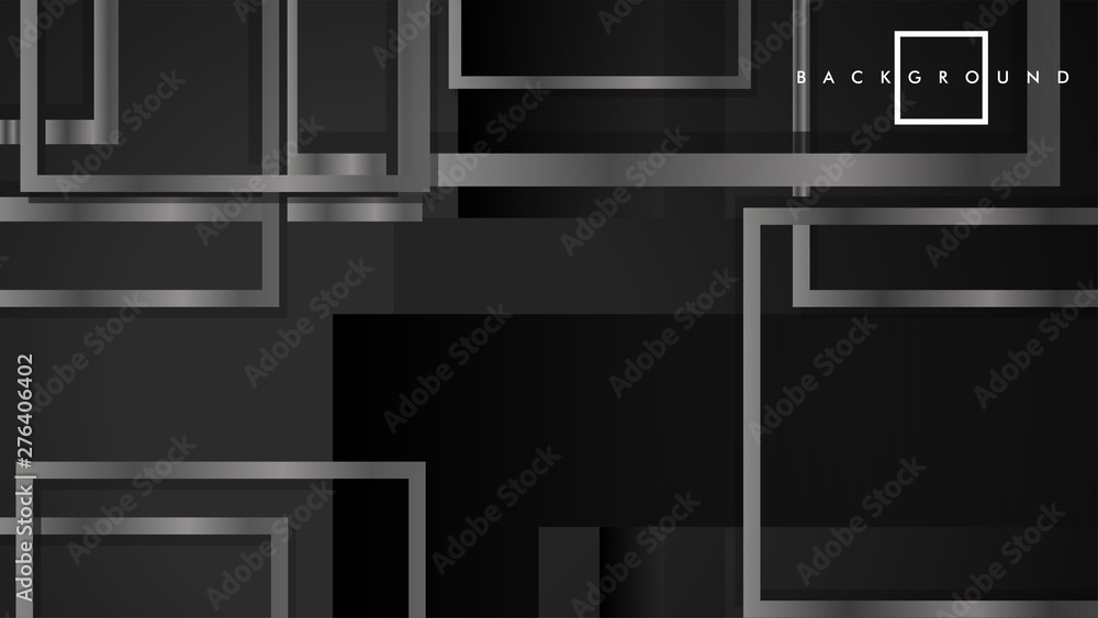 Abstract metal vector background with luxurious shiny grey square Abstract metal vector background with luxurious shiny grey square
