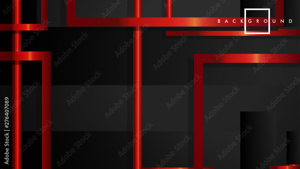 Vector Modern Abstract Squares Backgrounds . with a black and red metal color gradient. eps 10 template Vector Modern Abstract Squares Backgrounds . with a black and red metal color gradient. eps 10 template