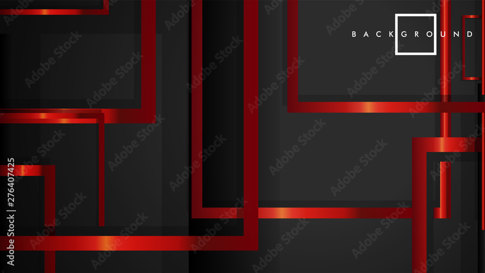 Vector Modern Abstract Squares Backgrounds . with a black and red metal color gradient. eps 10 template Vector Modern Abstract Squares Backgrounds . with a black and red metal color gradient. eps 10 template