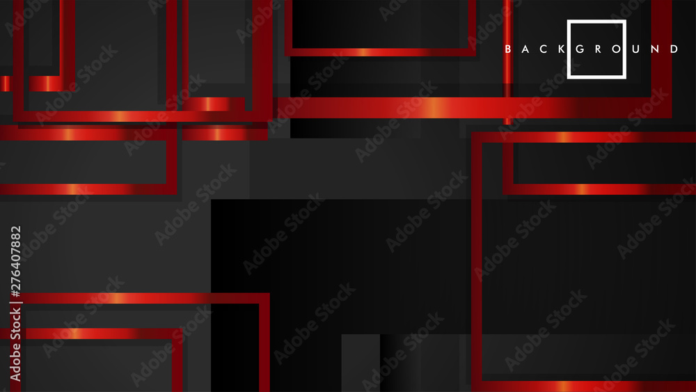 Vector Modern Abstract Squares Backgrounds . with a black and red metal color gradient. eps 10 template Vector Modern Abstract Squares Backgrounds . with a black and red metal color gradient. eps 10 template