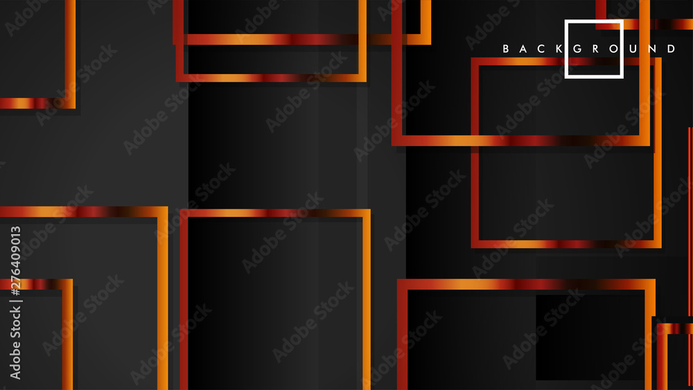 Vector Modern Abstract Squares Backgrounds . with a black and metal color gradient. eps 10 template Vector Modern Abstract Squares Backgrounds . with a black and metal color gradient. eps 10 template