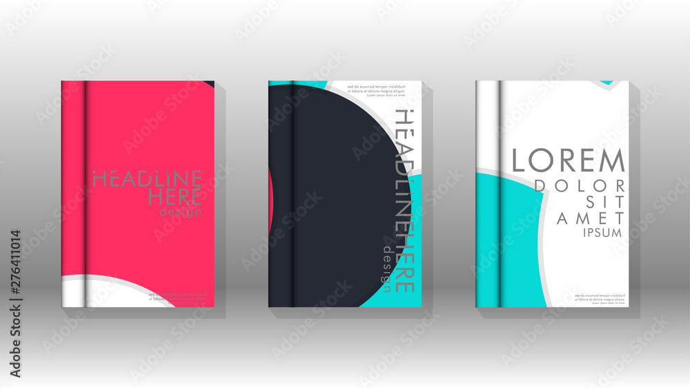 Minimal vector covers design. Round shapes composition . Eps10 vector template Minimal vector covers design. Round shapes composition . Eps10 vector template