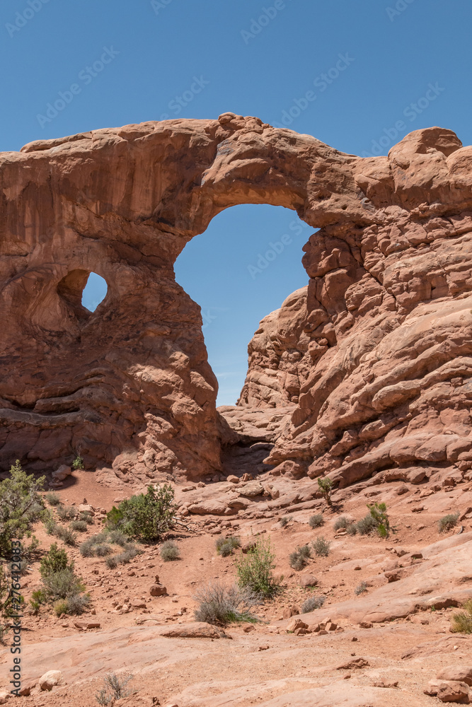 Turret Arch at Windows Section